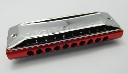 BlueX Red Aluminium Comb