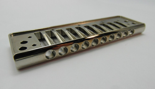 BlueX Chromed Brass Comb